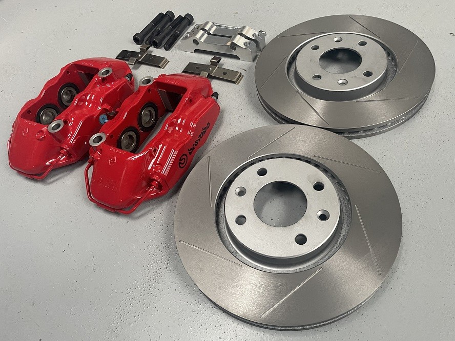 Kit freins AV Brembo Ø302x26mm - acheter en ligne